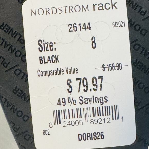 Donald Pliner Shoes Womens 8 Loafer Flats Patent Leather Comfort Work Doris - Picture 12 of 13